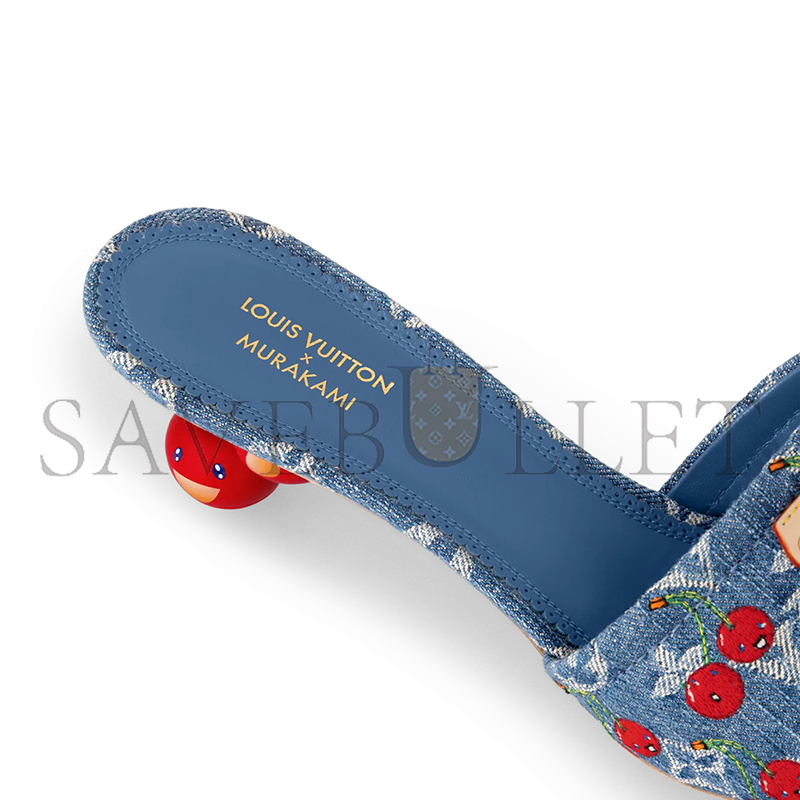 LOUIS VUITTON MURAKAMI LV X TM LILY MULE 1AHLTT LOUIS VUITTON MURAKAMI LV X TM LILY MULE 1AHLTT